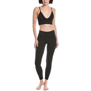 Phat Buddha Womens 2Pc Bra & Legging Set, Black